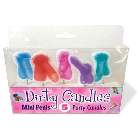Humour - Dirty Penis Candles - Format de 5 Sensations Plus Sensations plus