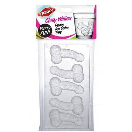 Humour - Frisky - Chilly Willies Penis Ice Cube Tray Frisky Sensations plus