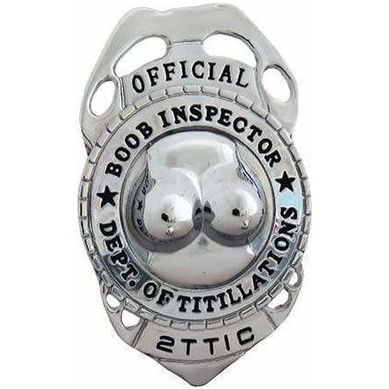 Humour - Inspector Badge Ozzé Créations Sensations plus