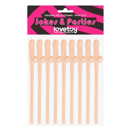 Humour - Jokes & Parties - Pailles pour boire Joke & Parties Sensations plus