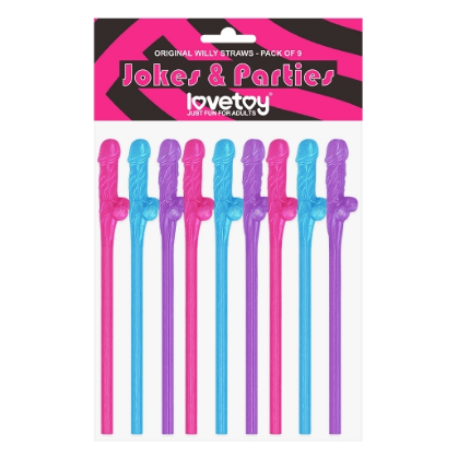 Humour - Jokes & Parties - Pailles pour boire Joke & Parties Sensations plus