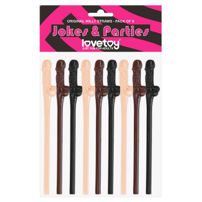 Humour - Jokes & Parties - Pailles pour boire Joke & Parties Sensations plus