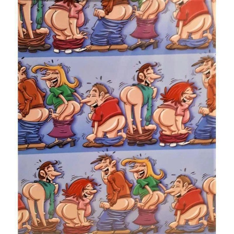 Humour - Ozzé - Papier d'emballage divers Ozzé Créations Sensations plus