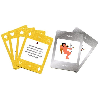Jeu de Cartes - G-Kamasutra - 52 Nuances D'or Sensations Plus Sensations plus