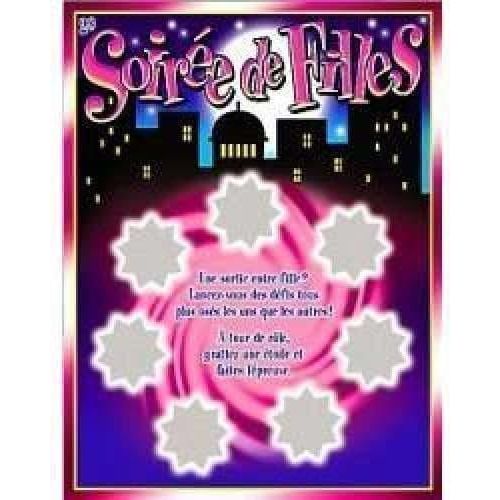 Jeu - Gratteux - Soirée de Filles Ozzé Créations Sensations plus