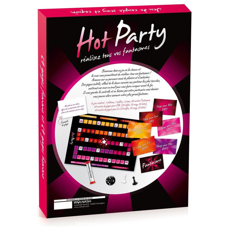 Jeu - Hot Party Concorde Sensations plus