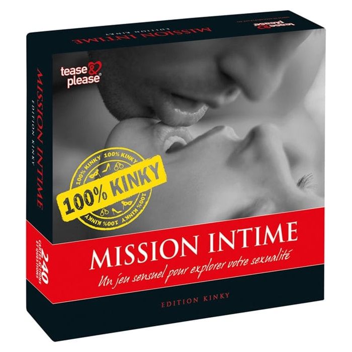 Jeu pour Couple - Tease & Please - Mission Intime 100% Kinky Tease & Please Sensations plus