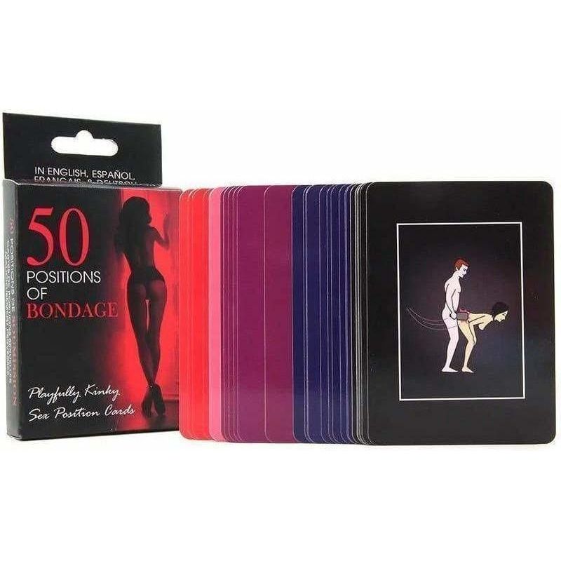 Jeu de Cartes - Kheper Games - 50 positions Bondage Kheper Games Sensations plus
