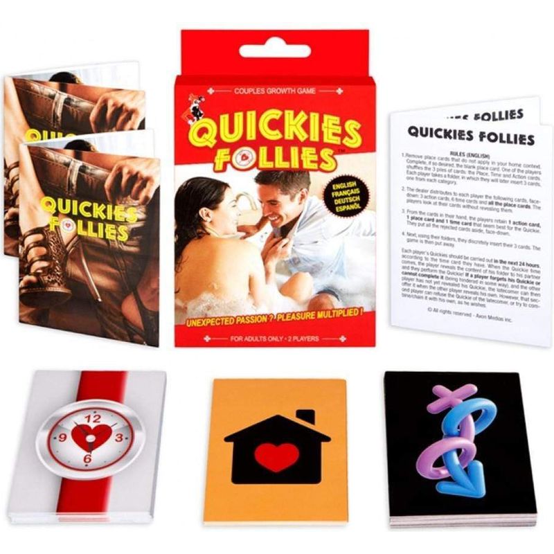 Jeu de Cartes - Quickies Follies Tease and Please Sensations plus