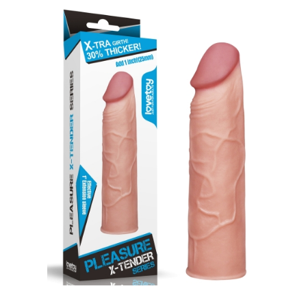Extension - Pleasure X-Tender - +1 pouce pâle