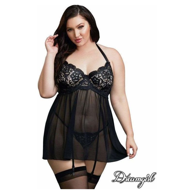 Lingerie Dreamgirl - Babydoll 11456 Dreamgirl Sensations plus