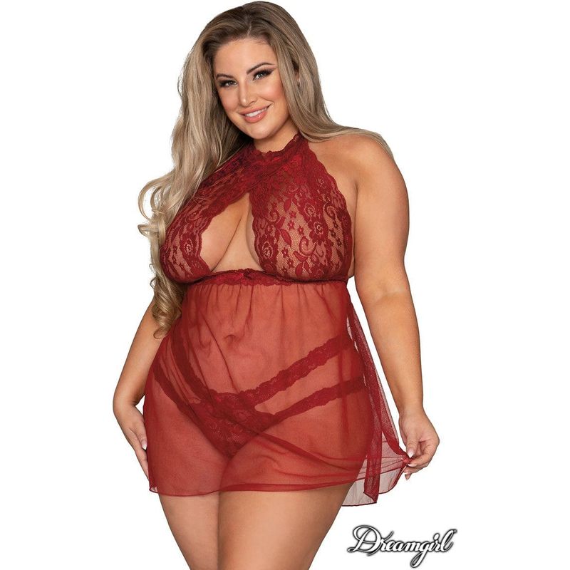Lingerie Dreamgirl - Babydoll 11503 Dreamgirl Sensations plus