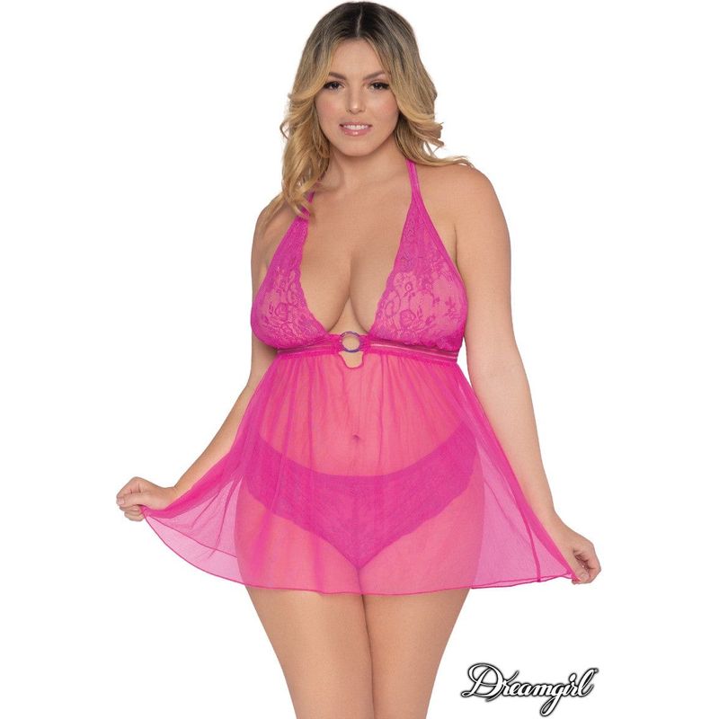 Lingerie Dreamgirl - Babydoll 12603 Dreamgirl Sensations plus