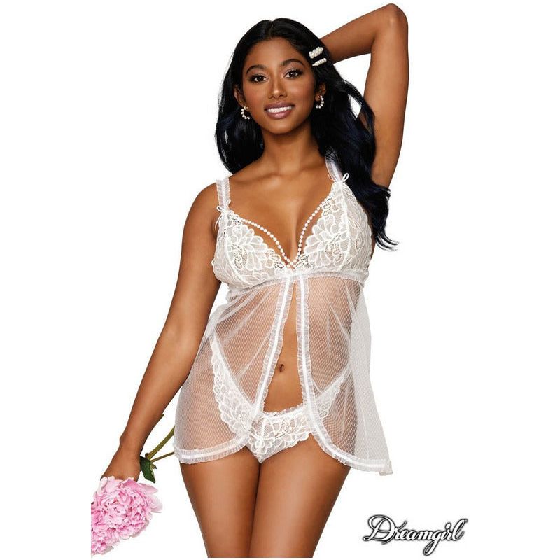 Lingerie Dreamgirl - Babydoll 12834 Dreamgirl Sensations plus
