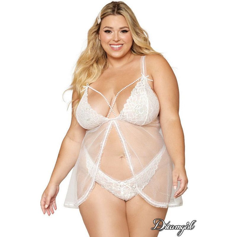 Lingerie Dreamgirl - Babydoll 12834 Dreamgirl Sensations plus