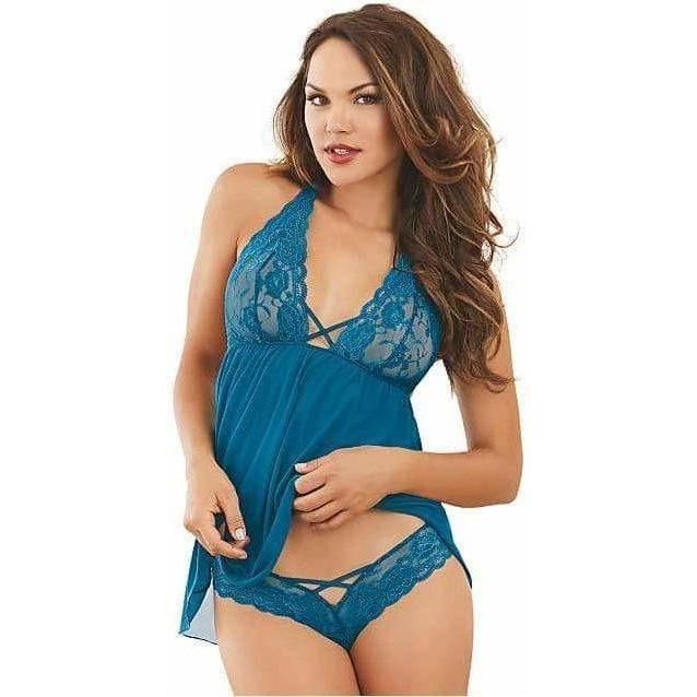 Lingerie Dreamgirl - Babydoll 9669 Dreamgirl Sensations plus