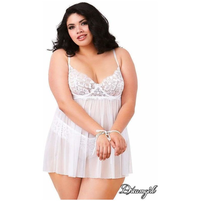 Lingerie Dreamgirl - Babydoll avec Perles 11847 Dreamgirl Sensations plus