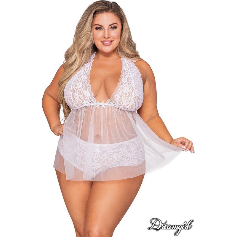 Lingerie Dreamgirl - Babydoll Rétro 12190 Dreamgirl Sensations plus