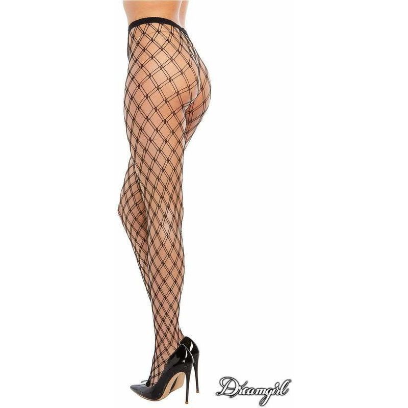 Lingerie Dreamgirl - Bas collant 0369 Dreamgirl Sensations plus