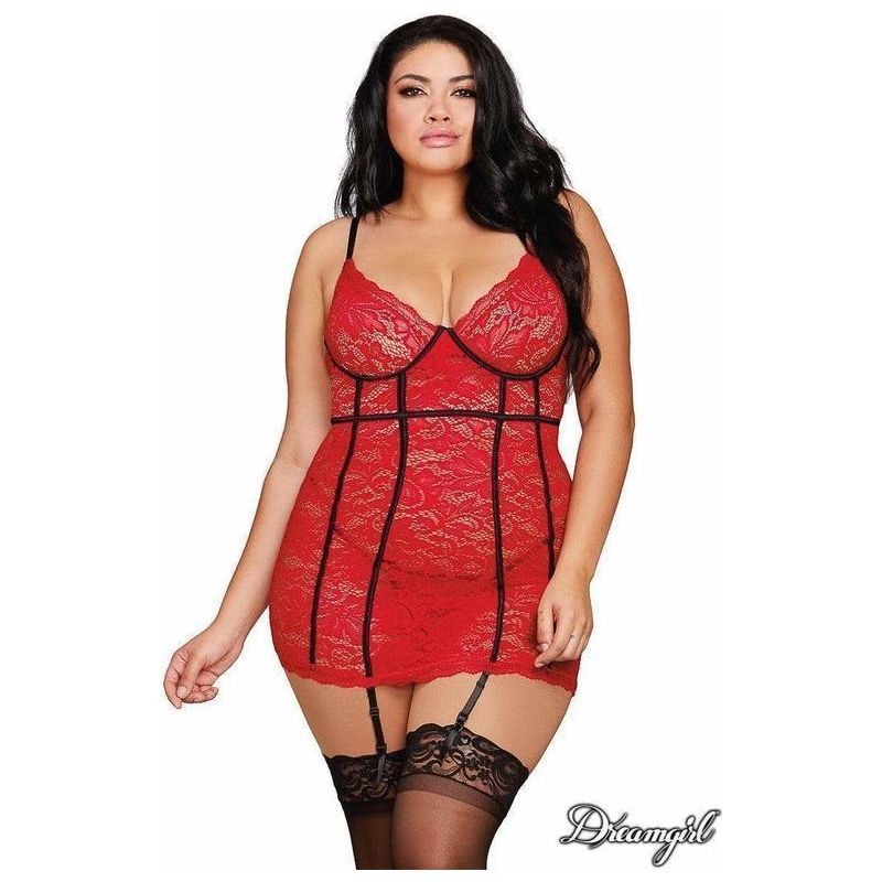 Lingerie Dreamgirl - Nuisette 11462 Dreamgirl Sensations plus