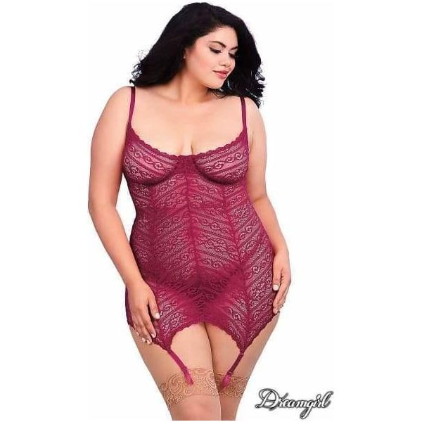 Lingerie Dreamgirl - Nuisette 11466 Dreamgirl Sensations plus