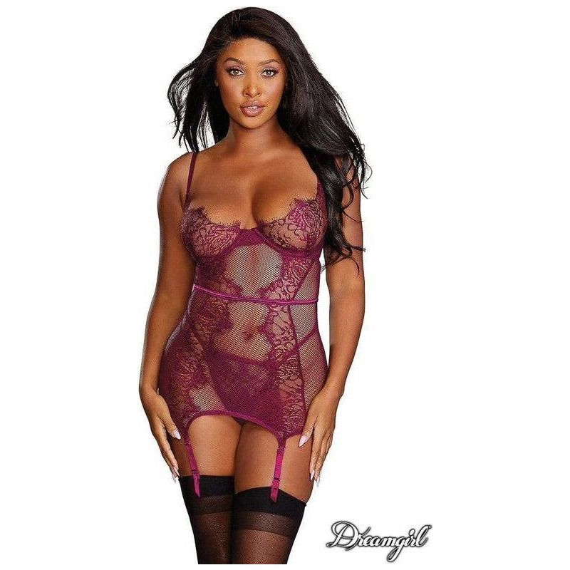 Lingerie Dreamgirl - Nuisette 11870 Dreamgirl Sensations plus