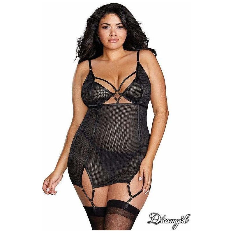 Lingerie Dreamgirl - Nuisette 12176 Dreamgirl Sensations plus