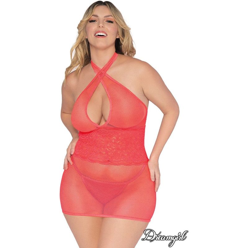 Lingerie Dreamgirl - Nuisette 12606 Dreamgirl Sensations plus