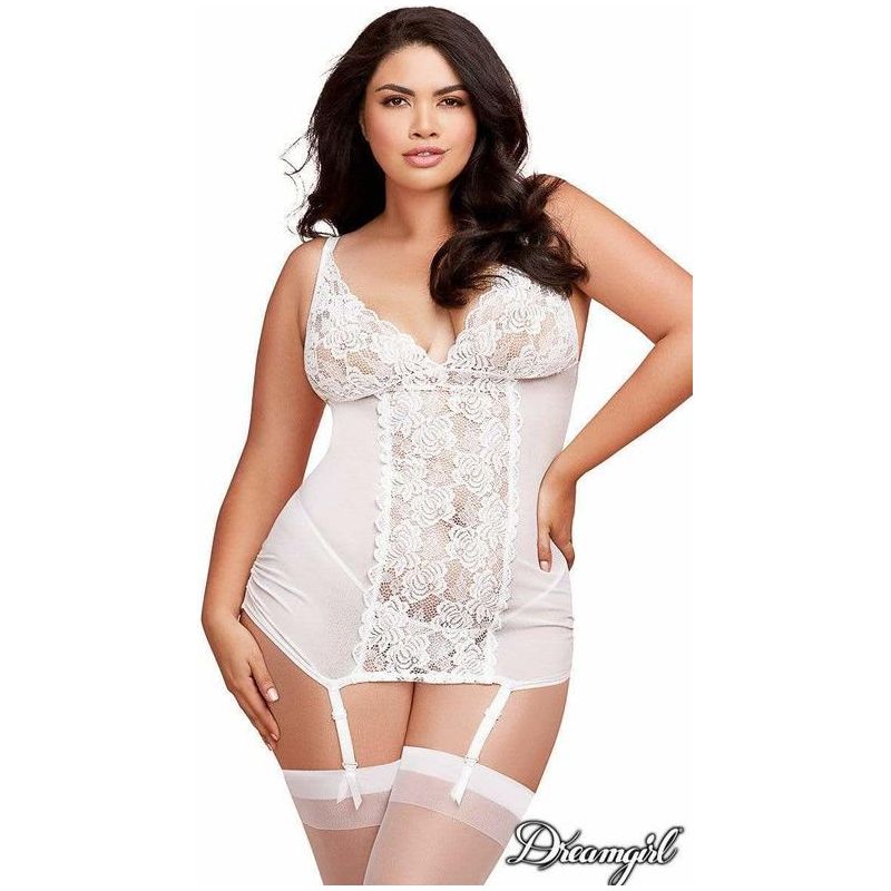 Lingerie Dreamgirl - Nuisette Sensuelle 11290 Dreamgirl Sensations plus