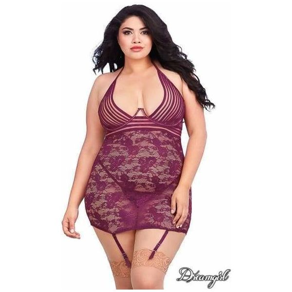 Lingerie Dreamgirl - Nuisette Sexy 11843 Dreamgirl Sensations plus
