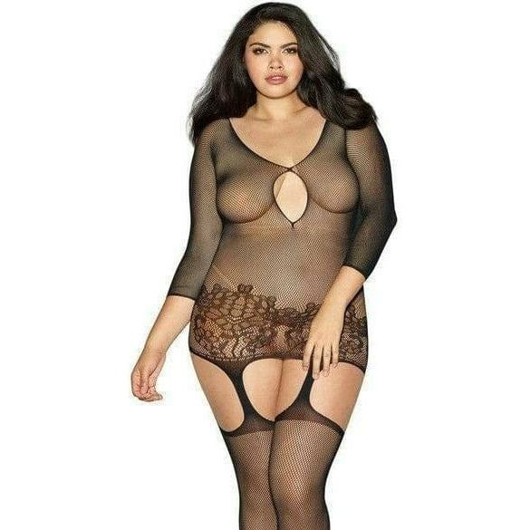 Lingerie Dreamgirl - Robe Jarretelles 0097 Dreamgirl Sensations plus