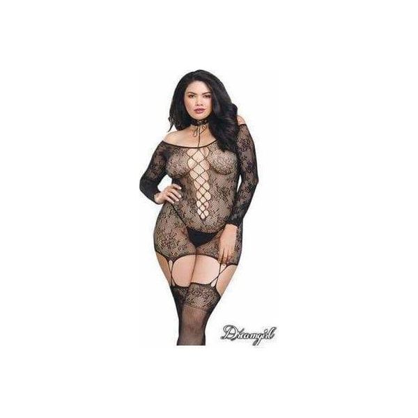 Lingerie Dreamgirl - Robe Jarretelles Réversible 0318 Dreamgirl Sensations plus