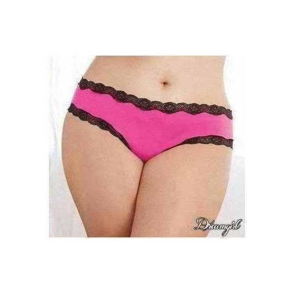 Lingerie Dreamgirl - Sous-vêtement avec Élastiques Entrecroisées 1434 Dreamgirl Sensations plus