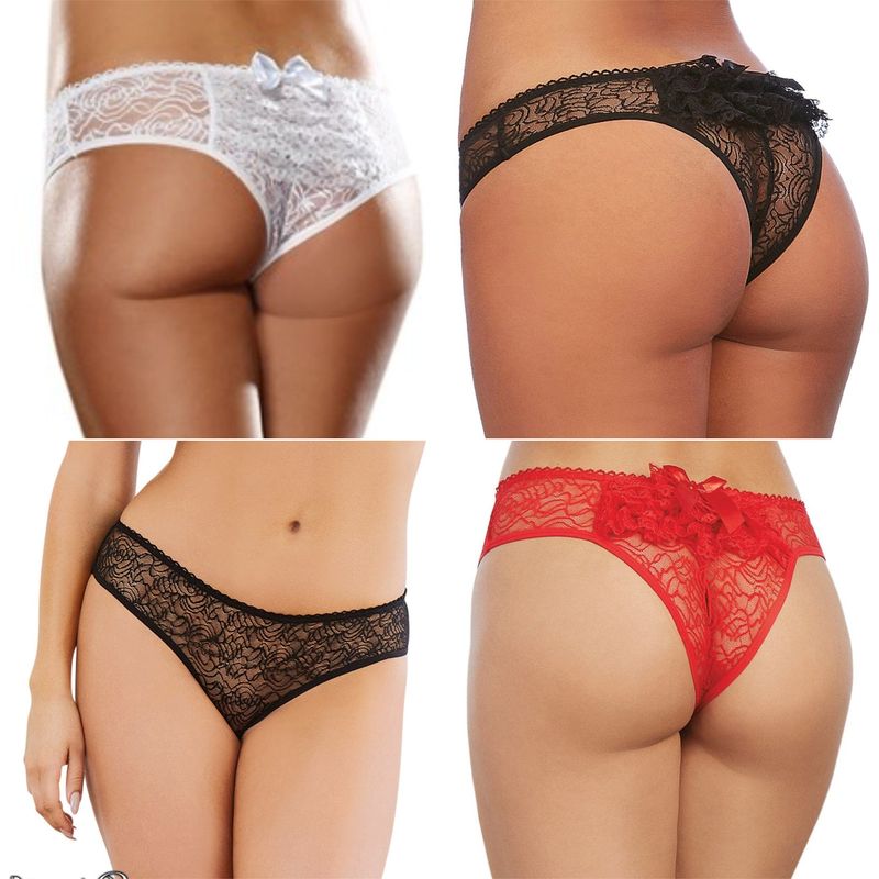 Lingerie Dreamgirl - Sous-vêtement Ébouriffé 1300 Dreamgirl Sensations plus