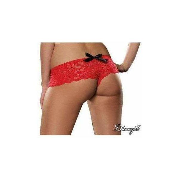 Lingerie Dreamgirl - Sous-vêtement en Dentelle avec Ouverture 7177 Dreamgirl Sensations plus