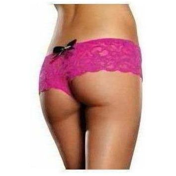 Lingerie Dreamgirl - Sous-vêtement en Dentelle avec Ouverture 7177 Dreamgirl Sensations plus