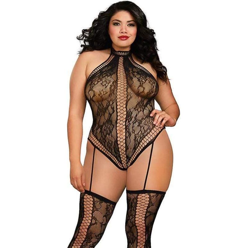 Lingerie Dreamgirl - Teddy avec Bas 0329 Dreamgirl Sensations plus