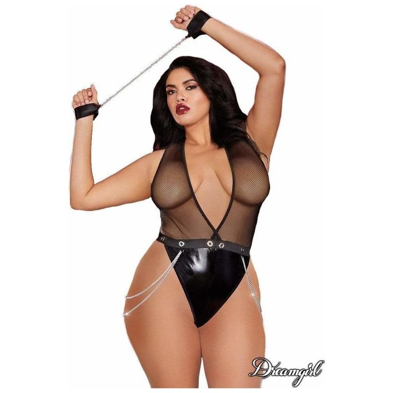 Lingerie Dreamgirl - Teddy Fétiche 12221 Dreamgirl Sensations plus