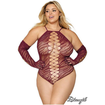 Lingerie Dreamgirl - Teddy avec gants 12809 Dreamgirl Sensations plus