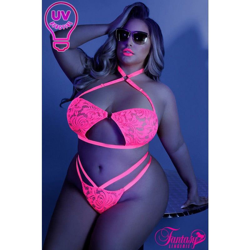 Lingerie Fantasy - Glow -  Ensemble Sexy 2106 Fantasy Lingerie Sensations plus