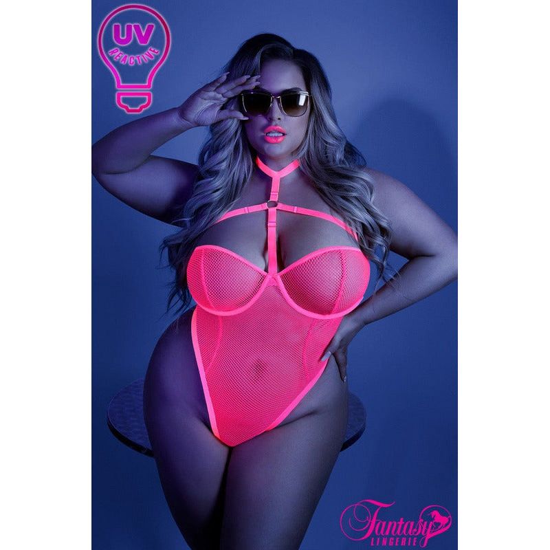 Lingerie Fantasy - Glow - Teddy 2103 Fantasy Lingerie Sensations plus