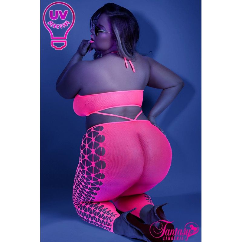 Lingerie Fantasy - Glow - Bodysuit  2109 Fantasy Lingerie Sensations plus