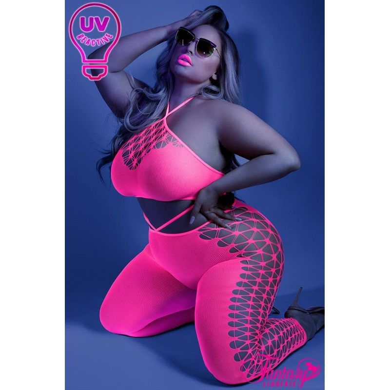 Lingerie Fantasy - Glow - Bodysuit  2109 Fantasy Lingerie Sensations plus