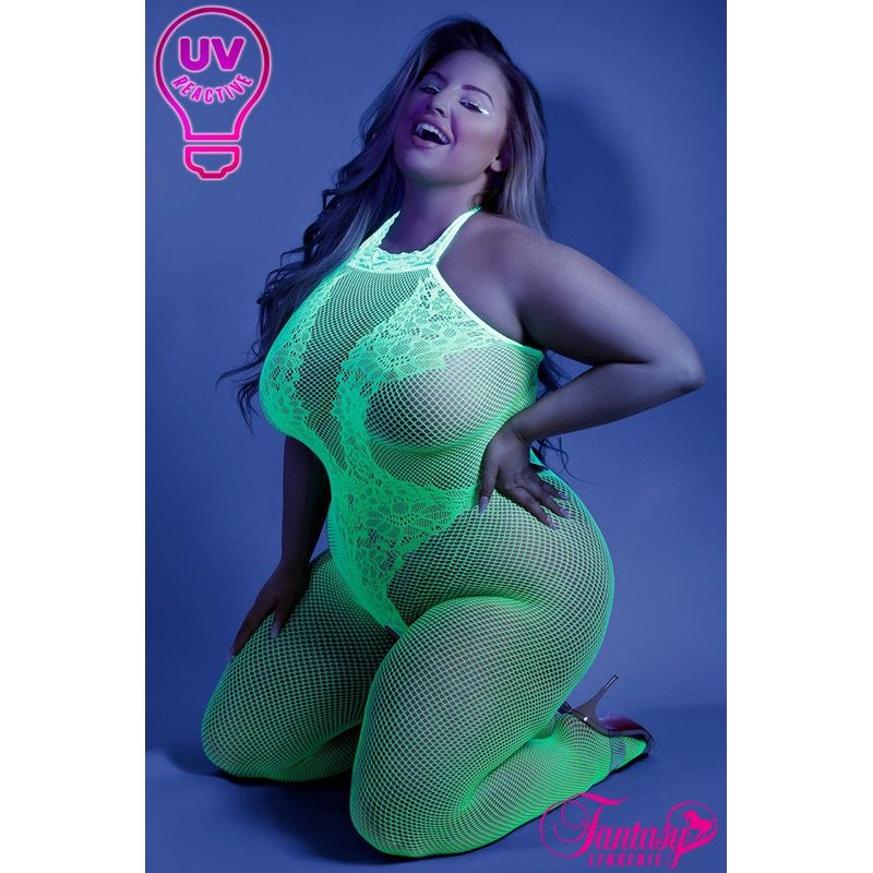 Lingerie Fantasy - Glow - Bodysuit 2112 Fantasy Lingerie Sensations plus