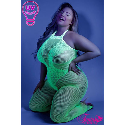 Lingerie Fantasy - Glow - Bodysuit 2112 Fantasy Lingerie Sensations plus