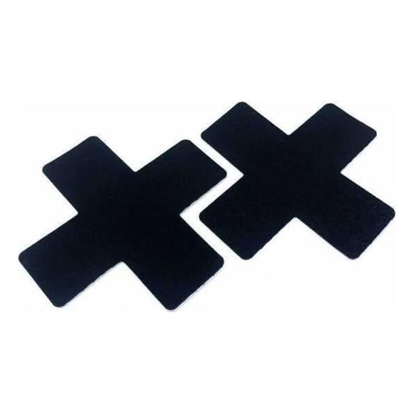 Lingerie Music Legs - Cache-mamelons en croix Music Legs Sensations plus