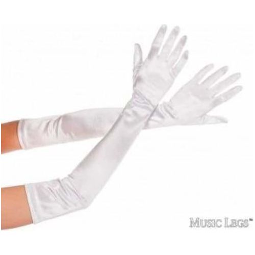 Lingerie Music Legs - Gants en satin 452 Music Legs Sensations plus