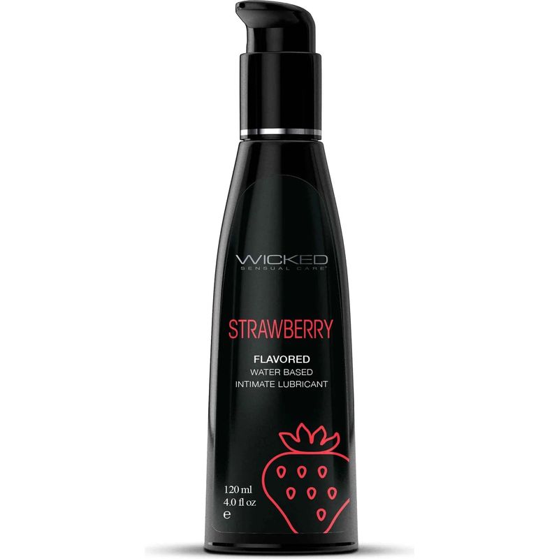 Lubrifiant à base d'eau - Wicked - Comestible Wicked Sensual Care Sensations plus