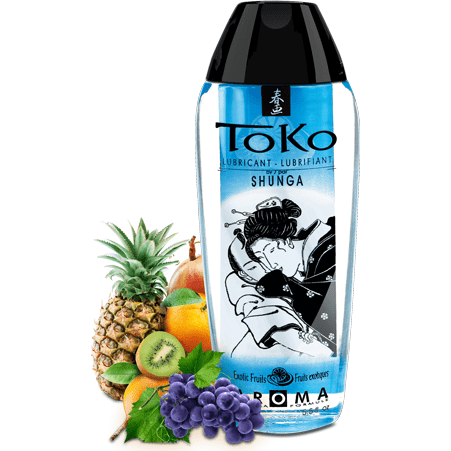 Lubrifiant à base d'eau - Toko - Comestible Shunga Sensations plus