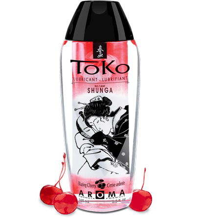 Lubrifiant à base d'eau - Toko - Comestible Shunga Sensations plus